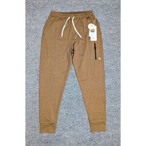 Vuori Sunday Performance Jogger Mens Size Small Drawstring Brown